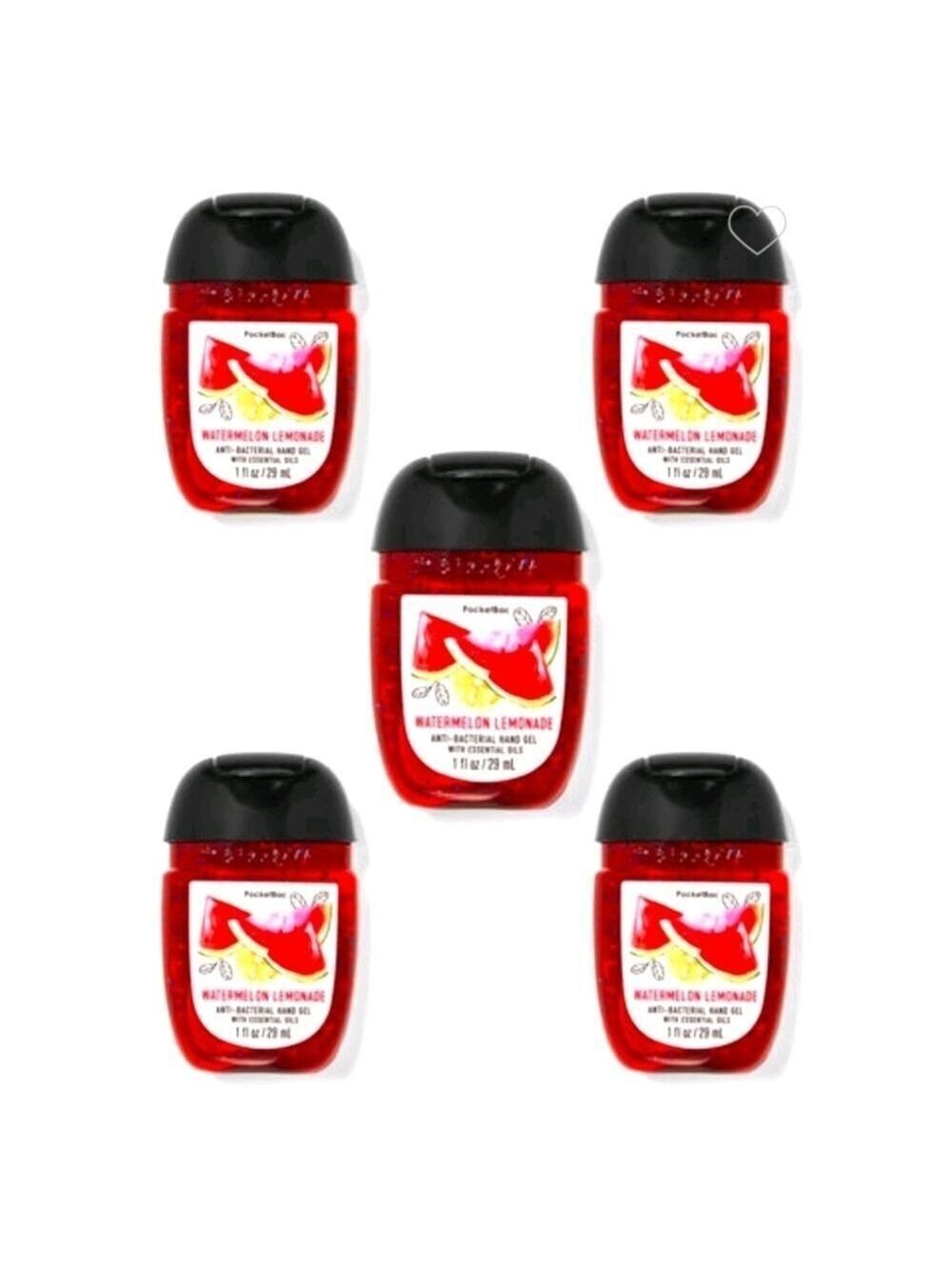 WATERMELON LEMONADE POCKETBAC HAND SANITIZERS 5-PACK